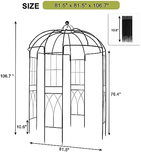 Arco de hierro para bodas