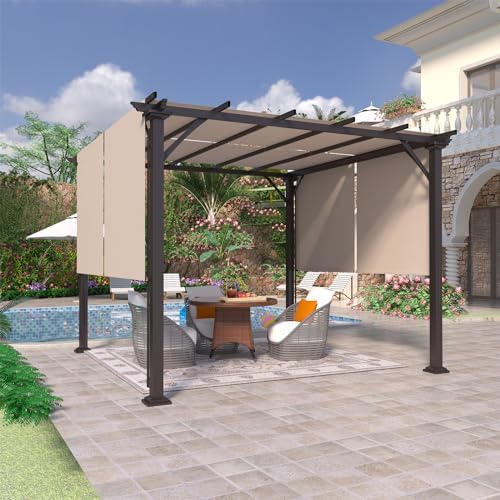 Cenador portátil para patio 10x10 pies